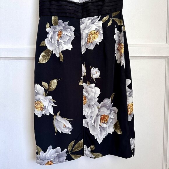 NWT Lulus Save Me A Dance One Shoulder Floral Dress, Size S - Picture 9 of 11